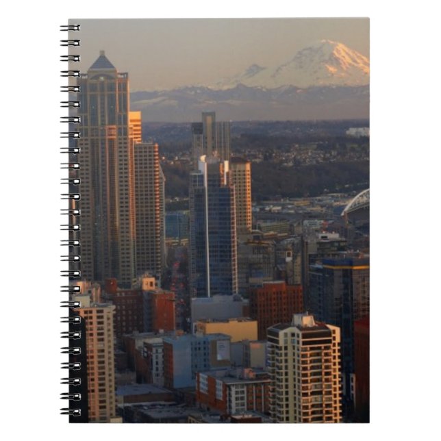 Cuaderno Vista aérea del horizonte 2 de la ciudad de (Frente)