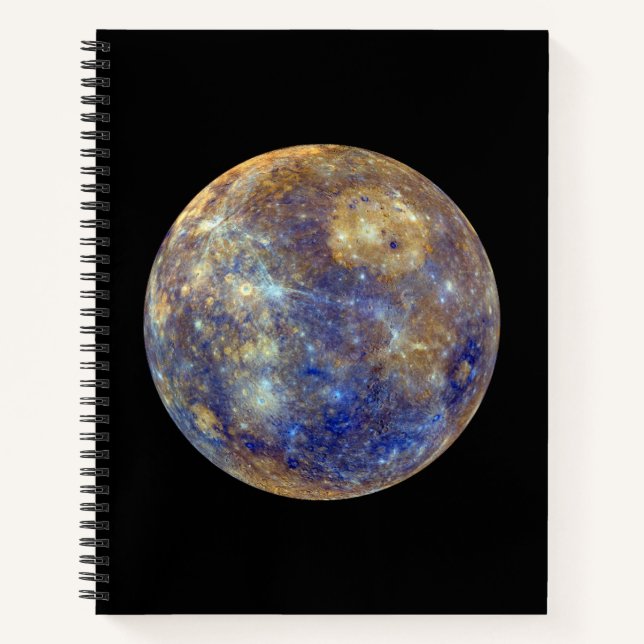 Cuaderno Vista colorida del mercurio (Anverso)