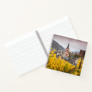 Cuaderno Vista de ciudad elevada   Alemania