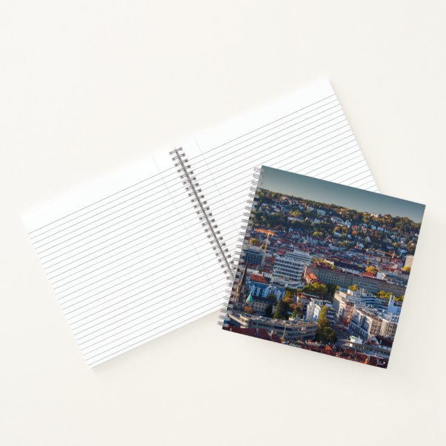 Cuaderno Vista de ciudad elevada de Stuttgart (Interior)