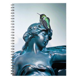 Cuaderno vista de colibrí