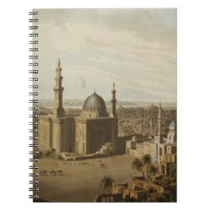Cuaderno Vista de El Cairo magnífico, grabada por Daniel