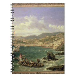 Cuaderno Vista de Génova, 1854 (aceite en lona)