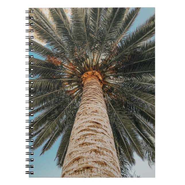 Cuaderno Vista de gusano de un coco (Frente)