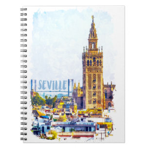 Cuaderno Vista de la Ciudad Catedral de Sevilla