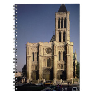 Cuaderno Vista de la fachada del oeste, c.1135 comenzado
