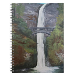 Cuaderno Vista de Multnomah Falls