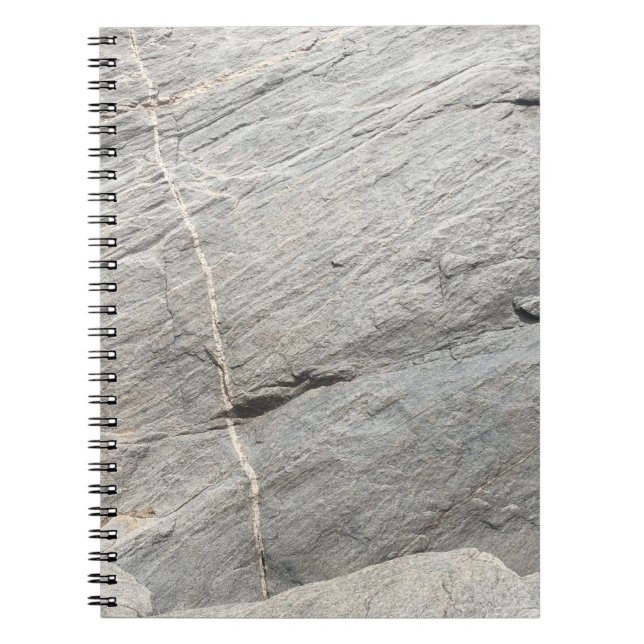 Cuaderno Vista de roca gris (Frente)