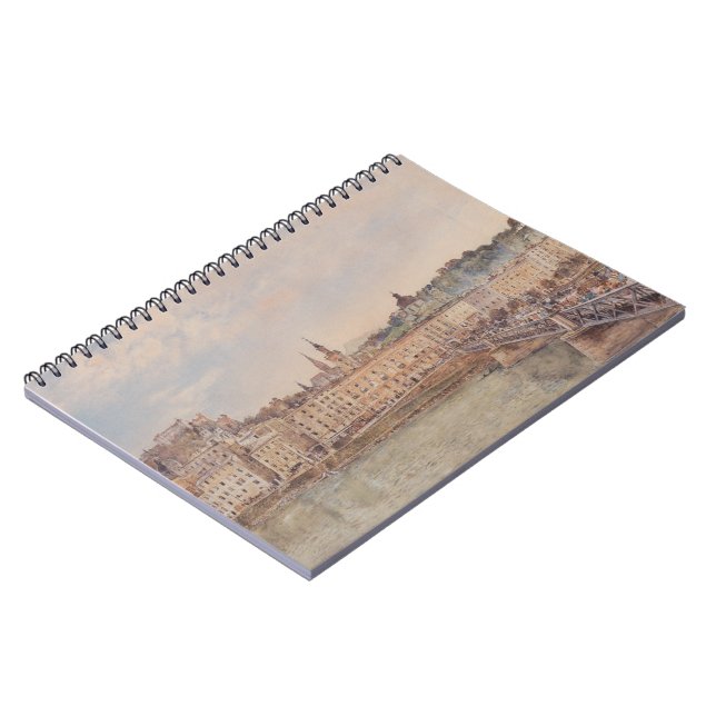 Cuaderno Vista de Salzburgo (por Rudolf von Alt) (Lado Izquierdo)