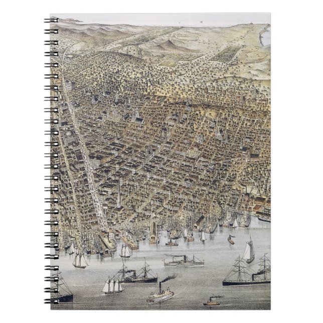Cuaderno Vista de San Francisco, 1878 (Frente)