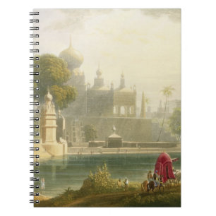 Cuaderno Vista de Sassoor en el Deccan, del volumen II de '