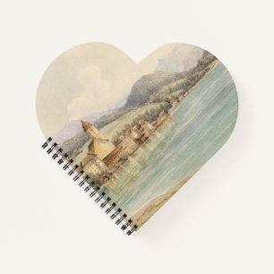 Cuaderno Vista de St. Wolfgang en el lago Wolfgang Carl Laf
