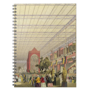 Cuaderno Vista del cubo extranjero de la gran exposición o