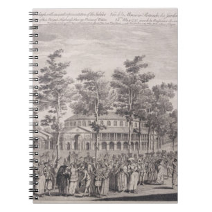 Cuaderno Vista del de la Rotonda, casa de Ranelagh, en una