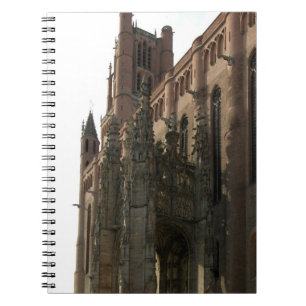 Cuaderno Vista del derecho con el pórtico endoselado (pH