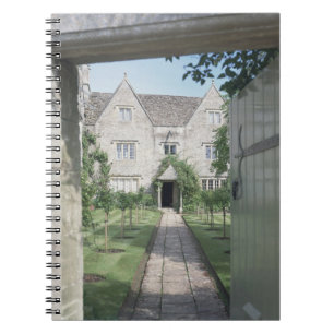 Cuaderno Vista del frente de la casa (foto)