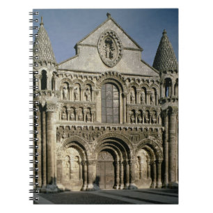 Cuaderno Vista del frente del oeste (foto)