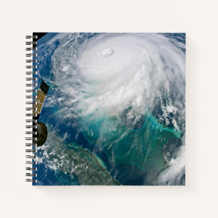 Cuaderno Vista Del Huracán Dorian.