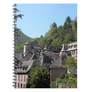 Cuaderno Vista del pueblo medieval (foto)