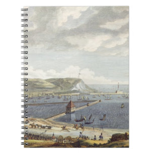 Cuaderno Vista del puerto y de la rada de Boulogne en