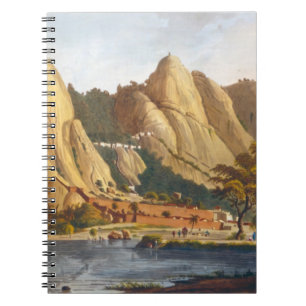 Cuaderno Vista del sur de Sewandroog, ilustracion de 'Twelv