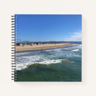 Cuaderno Vista desde el muelle, Newport Beach, California