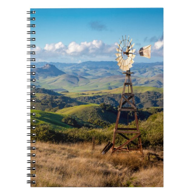 Cuaderno Vista desde la cima de las montañas (Frente)