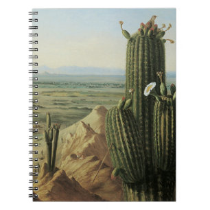 Cuaderno Vista desde Maricopa Mountain cerca de Rio Gila po