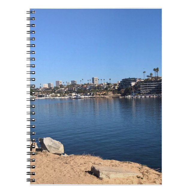 Cuaderno Vista desde Wedge, Newport Beach, California (Frente)