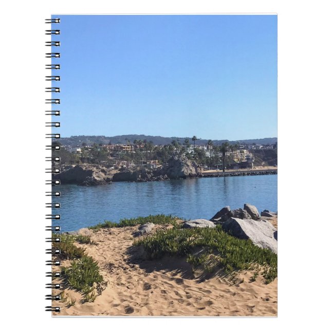 Cuaderno Vista desde Wedge, Newport Beach, California (Frente)