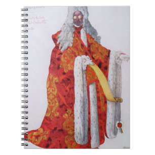 Cuaderno Vista el diseño para el mariscal Cantalabutte, de
