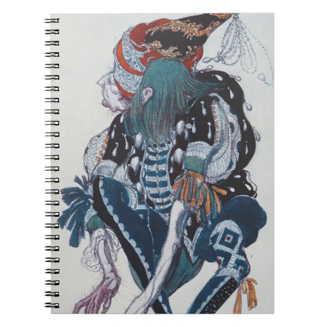 Cuaderno Vista el diseño para el Pageboy de la hada (Frente)