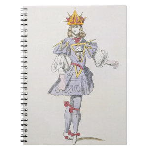 Cuaderno Vista el diseño para la geometría en un cour del