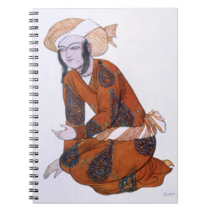 Cuaderno Vista el diseño para L'Adoration de Tcherepnine,