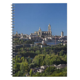 Cuaderno Vista elevada de la ciudad con la Catedral de Sego