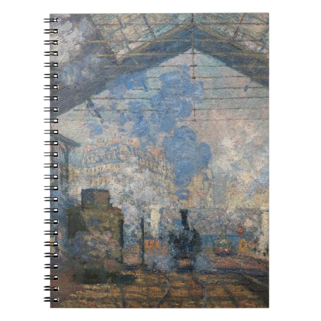 Cuaderno Vista exterior de la estación Claude Monet - Saint (Frente)