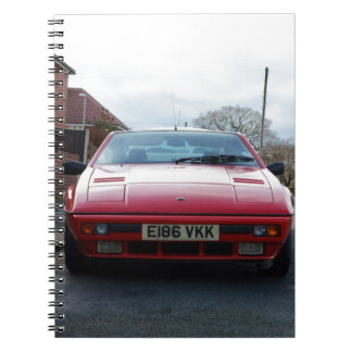 Cuaderno Vista frontal de Lotus Eclat