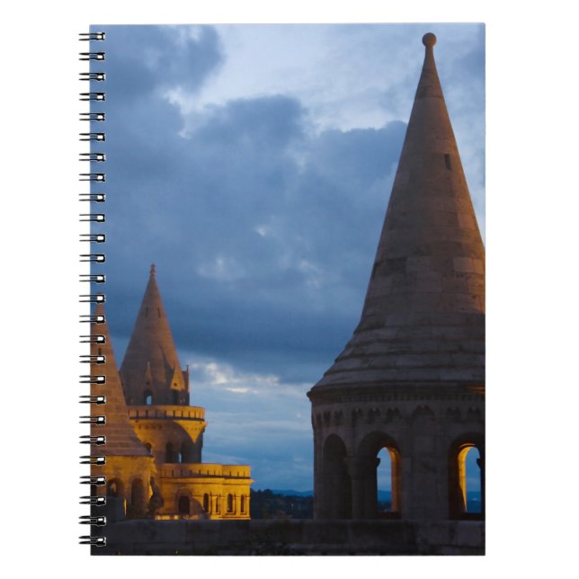 Cuaderno Vista nocturna del Bastión de los Pescadores, Coli (Frente)