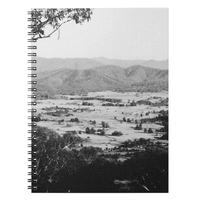 Cuaderno Vista sobre el Valle de Araluen (Frente)