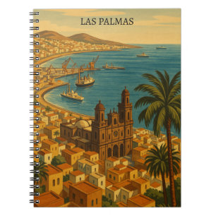 Cuaderno Vista Vintage Las Palmas, Gran Canaria