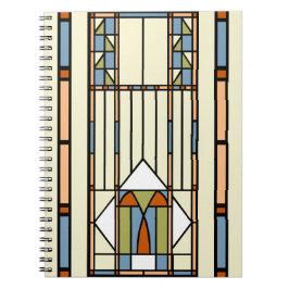 Cuaderno Vitral del art déco