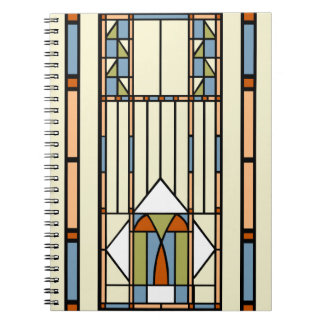 Cuaderno Vitral del art déco