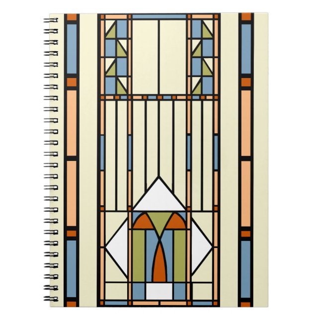 Cuaderno Vitral del art déco (Frente)