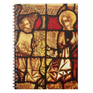 Cuaderno Vitral que representa el anuncio, G