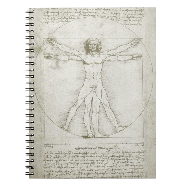 Cuaderno Vitruista de Leonardo da Vinci (Frente)