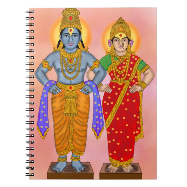 Cuaderno Vitthal Rukmini Stationary (Frente)