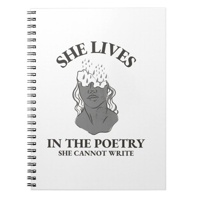 CUADERNO VIVE EN LA POESÍA QUE NO PUEDE ESCRIBIR (Frente)