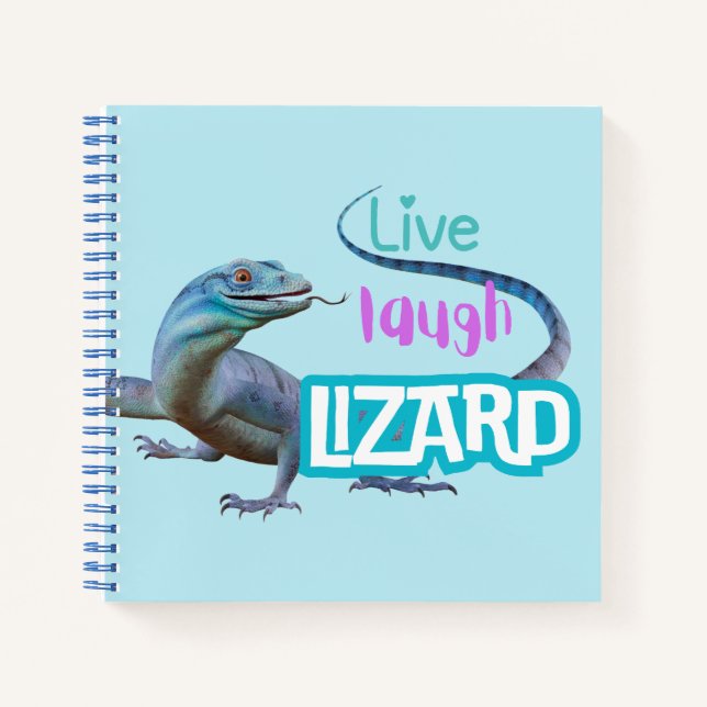 Cuaderno Vive Ríe Lagarto (Anverso)