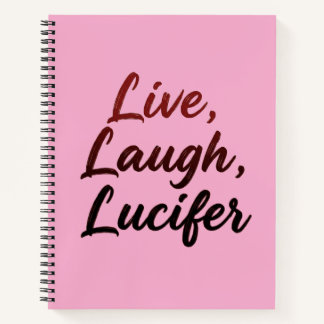 Cuaderno Vive, Ríe, Lucifer