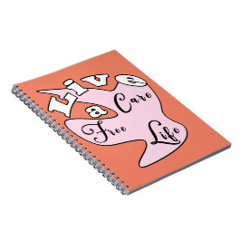 Cuaderno Vive un portátil de vida sin preocupaciones